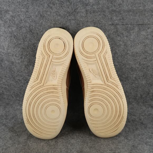 Nike Shoes 6Y Air Force 1 Low Carhartt WIP Ale Brown GS Sneakers Canvas Corduroy - Picture 13 of 16